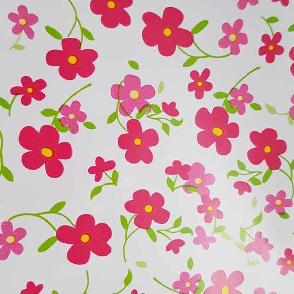 25 pcs Poly Mailers 6"x9" inches Pink Little Flowers - Picture 4 of 6